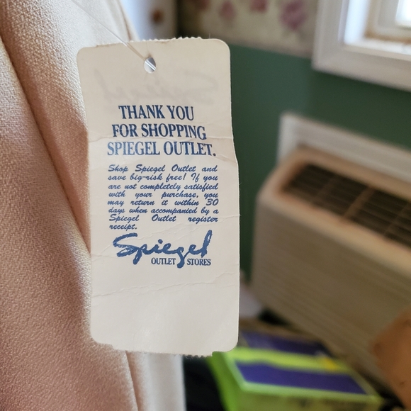 RARE!! NWT Spiegle skirt 1960s. Cream. Fully lined. Size 6. - Picture 6 of 6